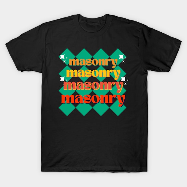 Masonry T-Shirt by Rev Store